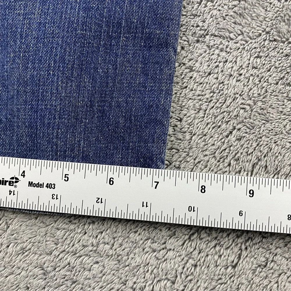Levis 569 Loose Straight Jeans Youth 10 Slim 23x25 Blue Mid Rise Medium Wash VTG